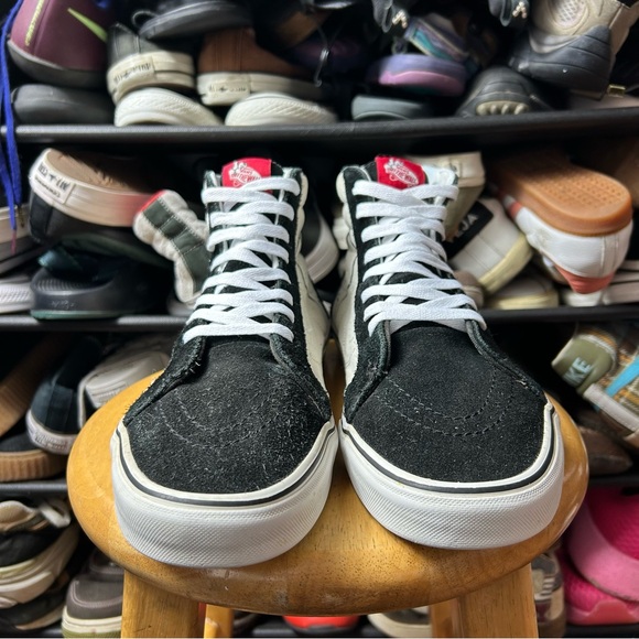 Vans sk8 hi peanuts snoopy black white - Picture 2 of 7